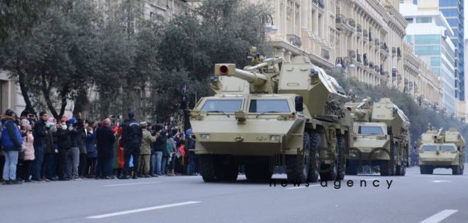 Azerbaijan holds Victory Parade.Azerbaijan Baku 10 december 2020